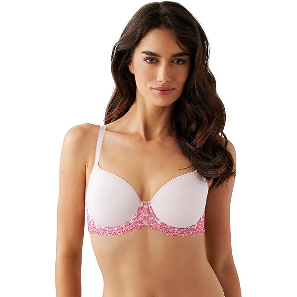 Wacoal Women's La Femme Lightly Padded Mid Coverage Plunge T